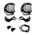 Baja Designs 448190 Can-Am, Maverick R, LP4 A-Pillar Kit