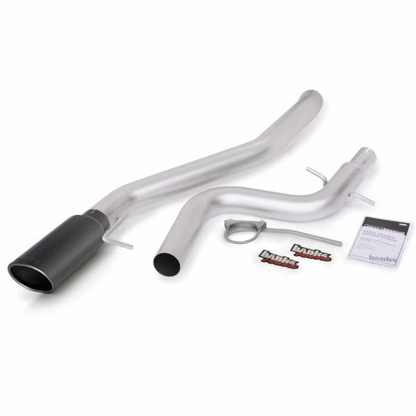 Banks Power 46180-B Monster Exhaust System; S/S-Black Tip-2009-10 VW Jetta; 2.0L TDI