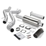 Banks Power 48632-B Monster Exhaust System; S/S-Black Tip-2002-05 Chevy 6.6L; Sclb