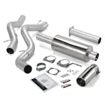 Banks Power 48633 Monster Exhaust System; S/S-Chrome Tip-2002-05 Chevy 6.6L; EC/CCSB
