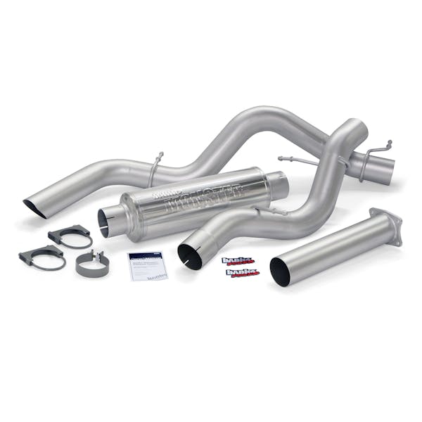 Banks Power 48771 Monster Sport Exhaust-2001-05 Chevy 6.6L; Ec/Cclb