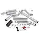 Banks Power 49357-B Git-Kit; Single Exh; S/S-Black Tip-1998-00 Dodge 5.9L; Std Cab