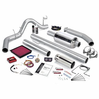 Banks Power 49367 Stinger System; Single Exh; S/S-Chrome Tip-2001 Dodge 5.9L 245Hp; Std Cab