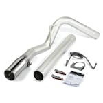 Banks Power 49775 Monster Exhaust; Single; S/S-Chrome Tip-2014-15 Dodge Ram 6.7L; CCSB