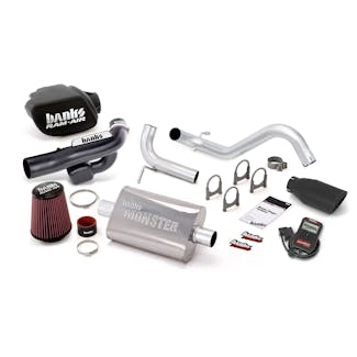Banks Power 51348-B Stinger System (w/AutoMind); S/S-Black Tip-2012-14 Jeep 3.6L Wrangler; All-2Dr
