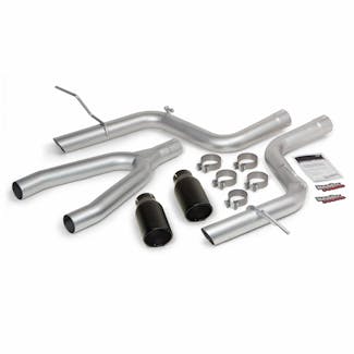 Banks Power 51364-B Monster Exhaust System; S/S-Black Tips-2014 Jeep Grand Cherokee; 3.0L Dsl