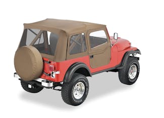 Bestop 51597-04 Supertop® Classic Squareback Soft Top for Jeep Bestop 51597-04 Supertop® Classic Squareback Soft Top for Jeep