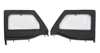 Bestop 51742-35 HighRock 4x4™ Element™ Upper Fabric Half Doors