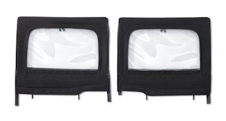Bestop 51743-17 HighRock 4x4™ Element™ Upper Fabric Half Doors