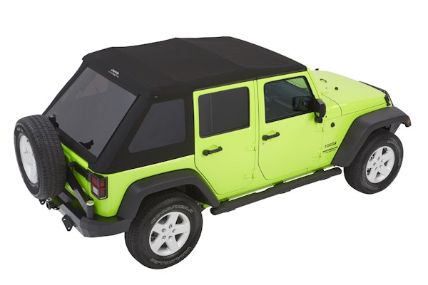 Bestop 54423-17 JEEP® Trektop® Glide™ Slantback Soft Top