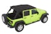 Bestop 54423-17 JEEP® Trektop® Glide™ Slantback Soft Top