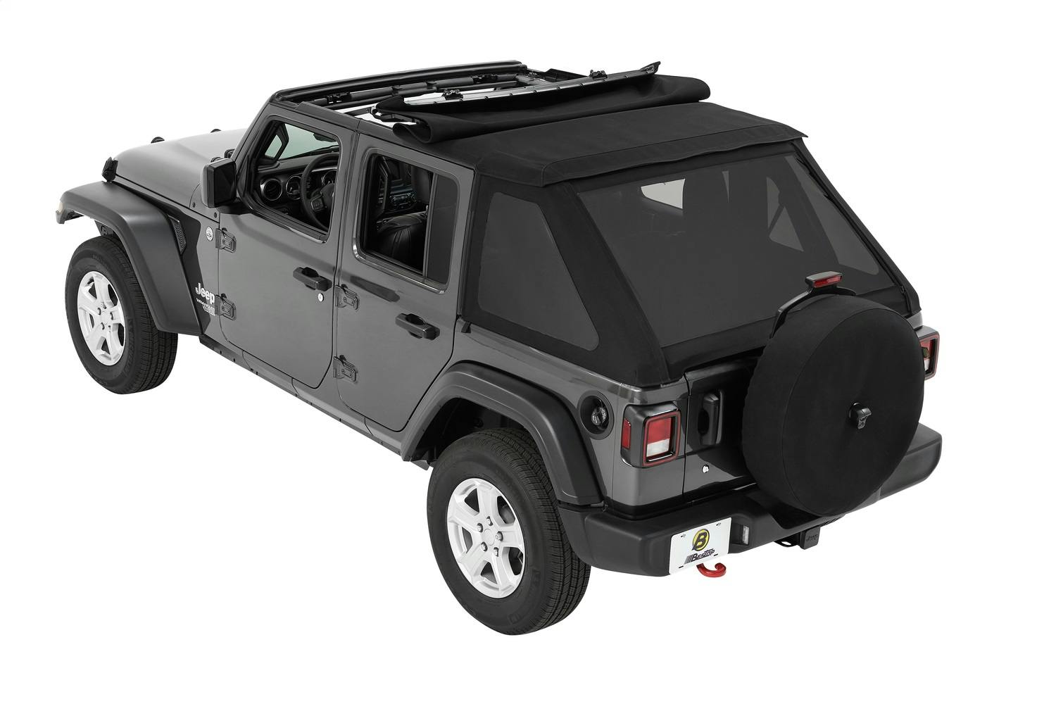 Bestop 56863-35 Trektop® Slantback Soft Top for Jeep