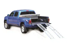 Better Built 25710005 Aluminum Center Folding Straight Loading Ramp (500 lb)-51FR