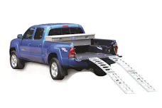 Better Built 25710065 Aluminum Center Folding Arched Loading Ramps (PR) (750lb Each)-96 FR