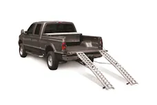 Better Built 25710193 Aluminum Heavy Duty Center Folding Straight Loading Ramp (1000 lb)-99FR