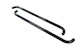 Big Country Truck Accessories 372011 3" Round Side Bars Mild Steel Black