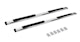 Big Country Truck Accessories 395224878 5" WIDESIDER XL Kit: Bars + Brackets Composite Chrome