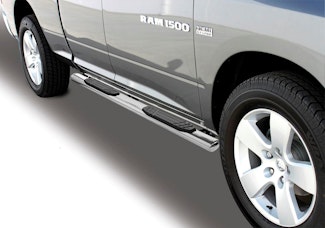 Big Country Truck Accessories 394201806 4" WIDESIDER Platinum Kit: Bars + Brackets Stainless Steel Polished