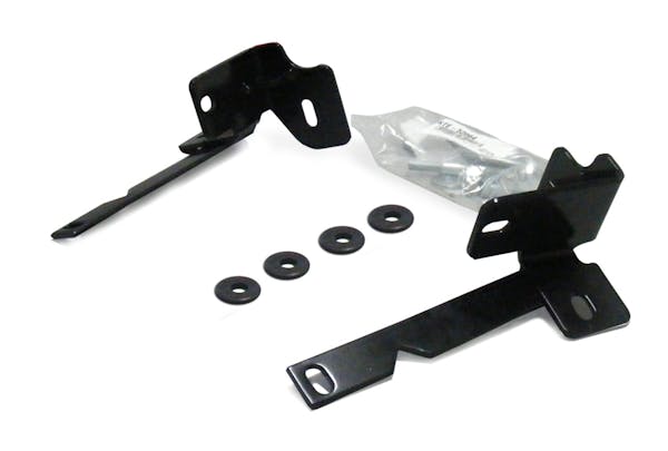 Big Country Truck Accessories 5242420 Dakar PRO Complete Kit: Front guard + Brackets Mild Steel Textured black