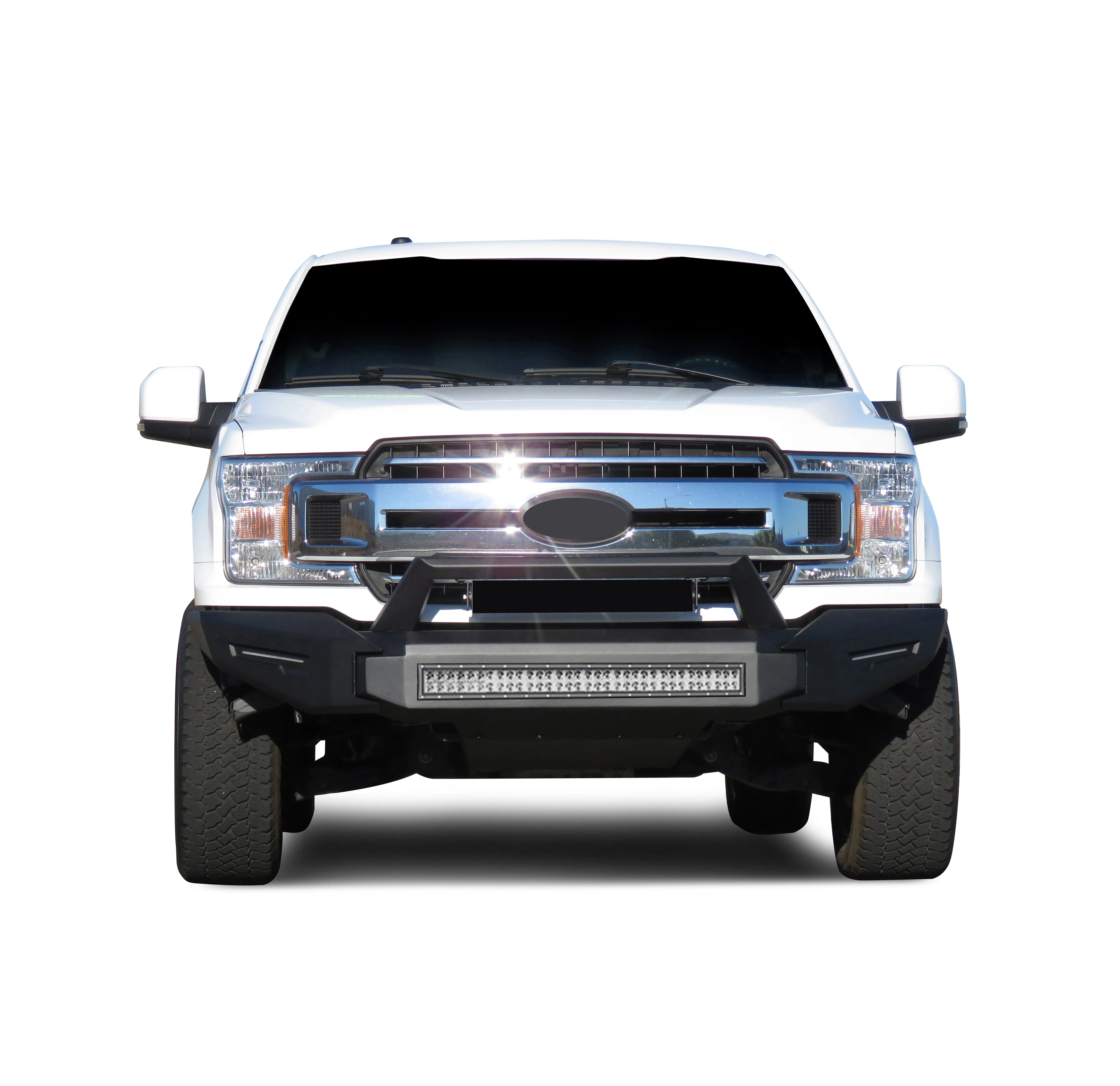 Black Horse Off Road AFB-F119-K2 Armour II Heavy Duty Modular Front ...