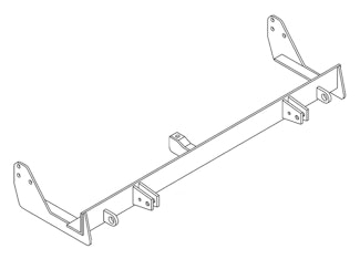 Blue Ox BX1607 Tow Bar Base Plate, Chevy Spctrummark E13