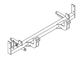 Blue Ox BX1609 Tow Bar Base Plate, Chevy Astrovan     E13