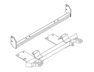 Blue Ox BX1611 Tow Bar Base Plate, Chevy Corsica    E13