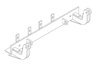 Blue Ox BX1613 Tow Bar Base Plate, Chevy Astro/Gmc Safari