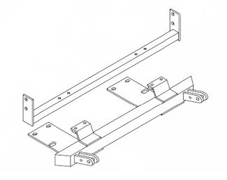 Blue Ox BX1614 Tow Bar Base Plate, Chevy Beretta     E13