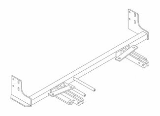 Blue Ox BX1828 Tow Bar Base Plate, Nissan Sentra