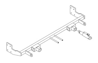 Blue Ox BX1832 Tow Bar Base Plate, Nissan Quest    E13