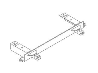 Blue Ox BX2102 Tow Bar Base Plate, Ranger/Bronco Ii E13