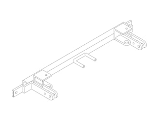 Blue Ox BX2901 Tow Bar Base Plate, Lexus Rx300