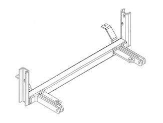 Blue Ox BX2902 Tow Bar Base Plate, Landrover Discovery Ii