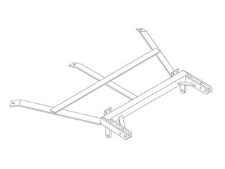 Blue Ox BX3206 Tow Bar Base Plate, Olds 88   E13