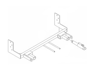 Blue Ox BX3319 Tow Bar Base Plate, Saturn Ion