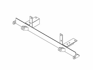 Blue Ox BX3715 Tow Bar Base Plate, Toyota Pickup