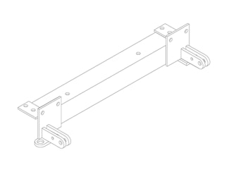Blue Ox BX3721 Tow Bar Base Plate, Toyota Pickup