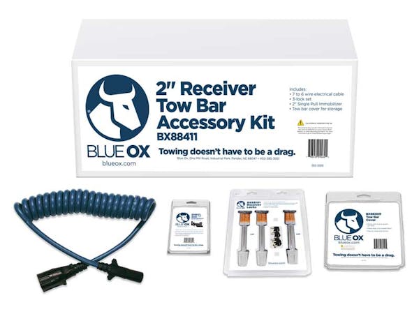 Blue Ox BX88411 Kit, Towing Accessories, 2" Receiver