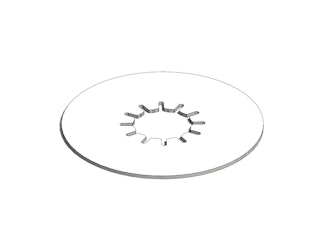 Blue Ox BXR9004 Kit, Lube Plate, 10" Hdpe