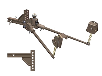 Blue Ox BXW1053 Hitch, Track Pro, 1,000 Lb, Underslung