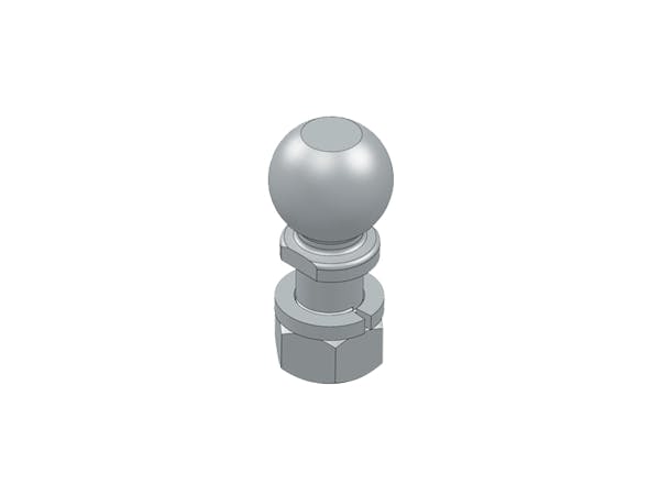 Blue Ox BXW4053 Kit, Hitch Ball 2 5/16" X 1 1/4" Shank 20K Chrome