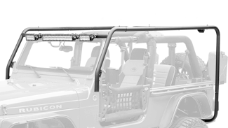 Body Armor 4X4 JK-713 2 Door Frame Crossbars/Rails Box 2 Of 2