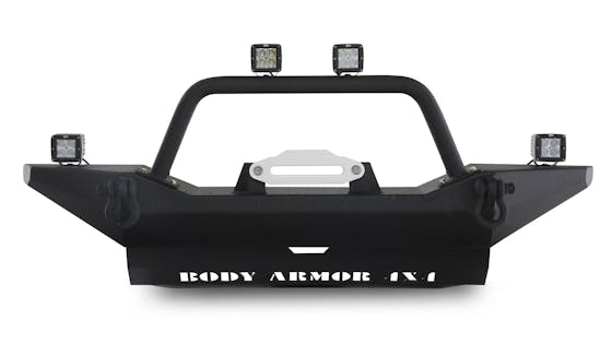 Body Armor JK-19531 Front bumper for Jeep JK; sheet metal design