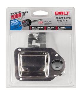 BOLT 7023550 Toolbox Latch Ford Side Cut BOLT 7023550 Toolbox Latch Ford Side Cut