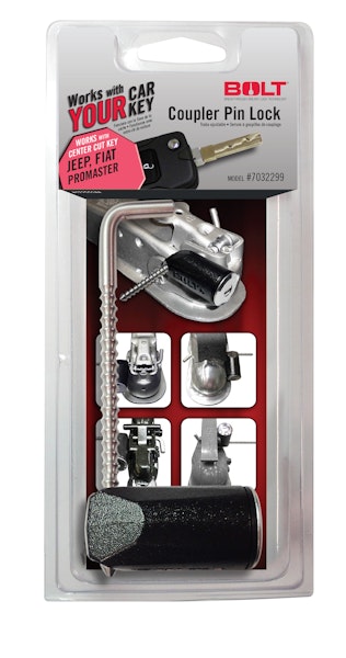 BOLT 7032299 Coupler Pin Lock Jeep Center Cut