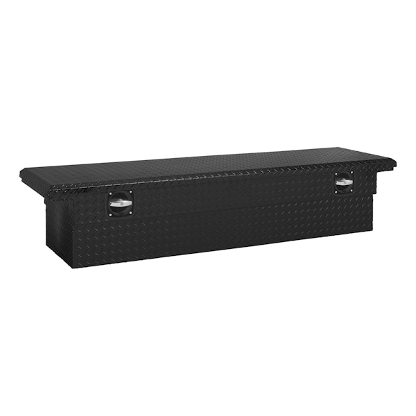 Brandit® APSSL69LP-MB 69" Secure Lock Low Profile Crossover Toolbox (Matte Black Aluminum Finish)
