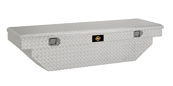 Brandit® APSTB60A 60" Single Lid Standard Crossover Toolbox (Bright Aluminum Finish)