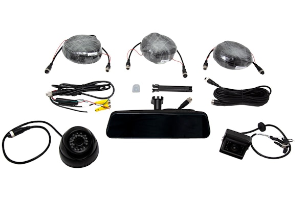 Brandmotion FVMR-1160 Universal Digital Rearview Mirror and Cargo Vision System