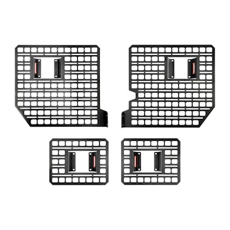 BuiltRight Industries 102005 Bedside Rack, Full 4pc Set
